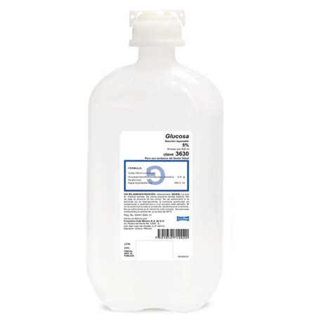 Glucosa 5 500ml Soluciones Y Material Quirurgico Sa De Cv