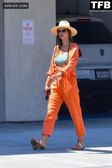 Alessandra Ambrosio Sexy Seen Showcasing Her Hot Tits And Stylish Figure In Malibu Aznude