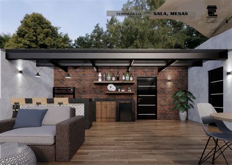 diseno de terraza moderna