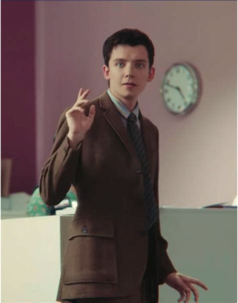 Sex Education S Asa Butterfield Brown Suit Otis Milburn Suit