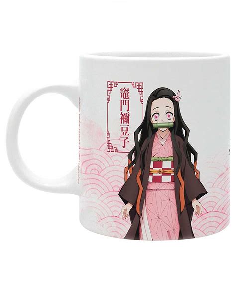 TAZA DE CERAMICA ABYSSE KIMETSU NO YAIBA DEMON SLAYER TANJIRO Y NEZUKO