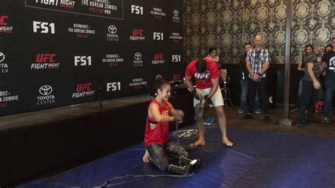 Alexa Grasso Open Workout Ufc Houston Full Youtube