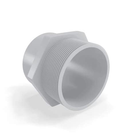 PVC End Cap Plain Threaded Fitting Finolex Pipes