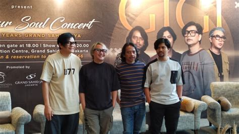 Rayakan 29 Tahun Berkarya GIGI Gelar Konser Free Your Soul Concert