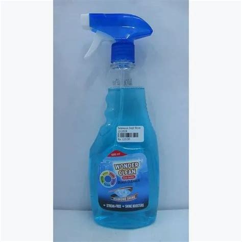 Blue Trigger Spray 500ml Wonder Clean Glass Cleaner Packaging Type