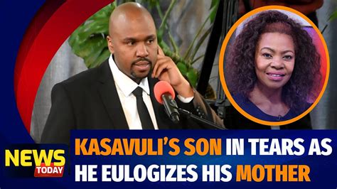 Emotional Catherine Kasavulis Son Movingtribute To His Late Mother