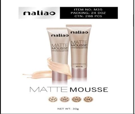 Natural Maliao Matte Mousse At Rs 126piece In New Delhi Id 2851069378248