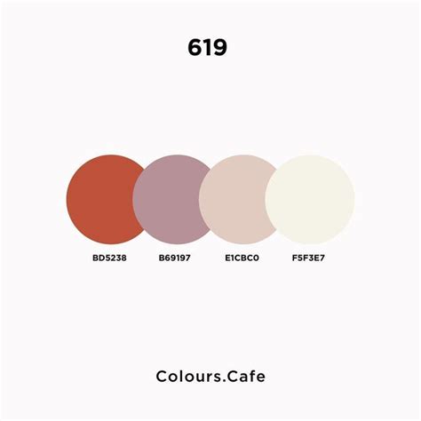 Colours Cafe Color Palette