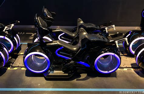 Photo Tour Review Tron Lightcycle Power Run At Shanghai Disneyland