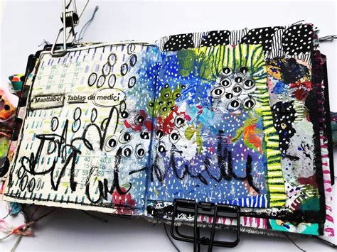 Art Journaling Sophie De Cort Altered Book Art Book Art Art Journal