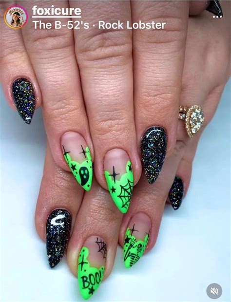 Amazing And Scary Halloween Nail Designs Hallowen Acrylic