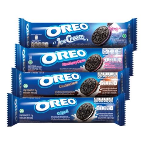 Box Of 24 Bars Oreo Mondelez Kinh Do Chocolate Ice Cream Biscuits 64g