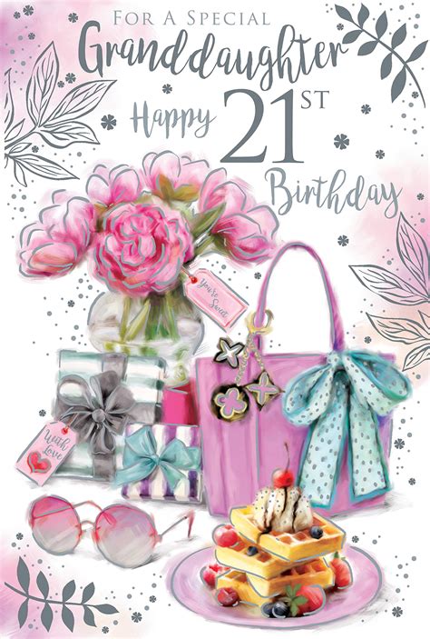 granddaughter st birthday greeting cards birthday card