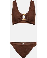 Hunza G Julia Bikini In Blue Lyst