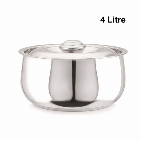 Litre Stainless Steel Hot Pot For Hotel At Piece In Vasai