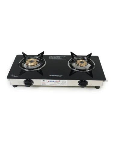 Astro Flame Surya Junior Glass Top Burner Manual Ignition Gas Stove