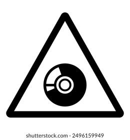 cds symbol signvector illustration isolate  stock vector royalty