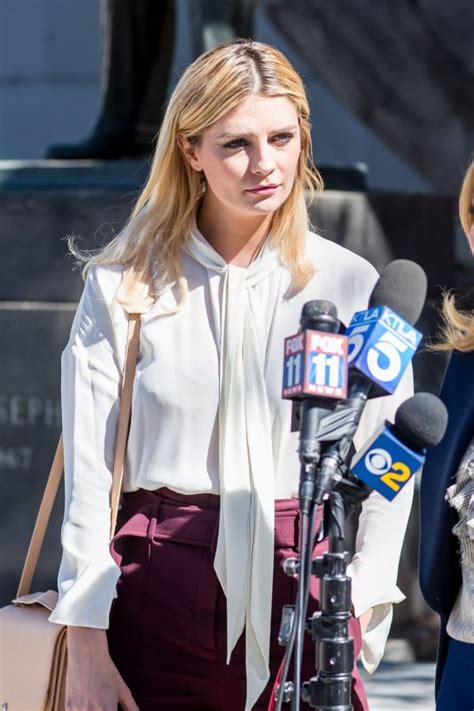 MISCHA BARTON At Court In Los Angeles After Filing Revenge Porn Case