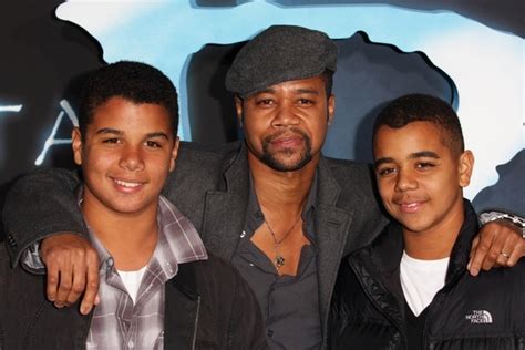 Cuba Gooding Jr With Sons Mason And Spencer Pictures Avatar Premiere