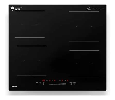 Cooktop De Indução Philco Pctq1 Função Turbo 220v - Cooktop De Indução Philco Pctq1 Função Turbo 220v Preto Preto ...