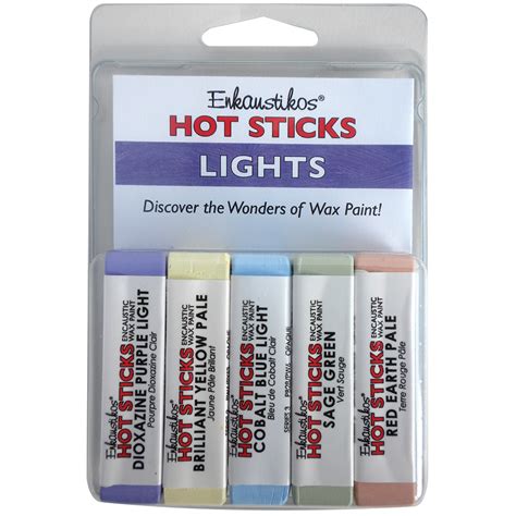 Enkaustikos Hot Sticks Set Sticks Light Tones Walmart