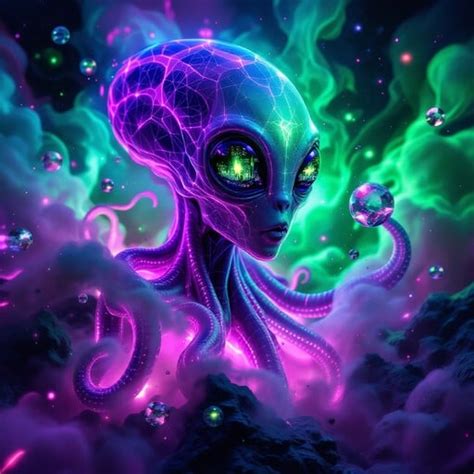 Free Cosmic Entity Emerges Image - Alien, Cosmic, Digital | Download at ...