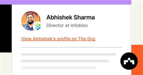 abhishek sharma director  infoblox  org