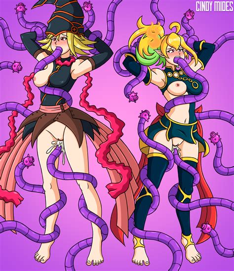 Tentacles On Magician Girls By Cmides Hentai Foundry