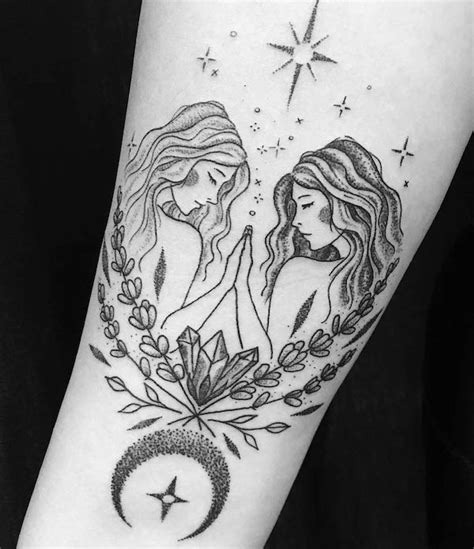 Gemini Twins Tattoo Ideas