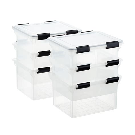 Heavy Duty Stackable Garage Totes Garage Storage