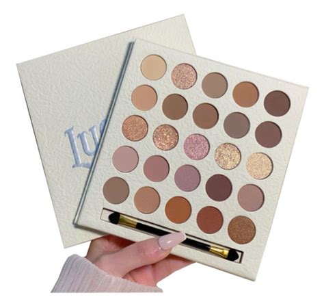 Paleta De Sombras Maquiagem Nude 25 Cores Fosca E Brilhante MercadoLivre