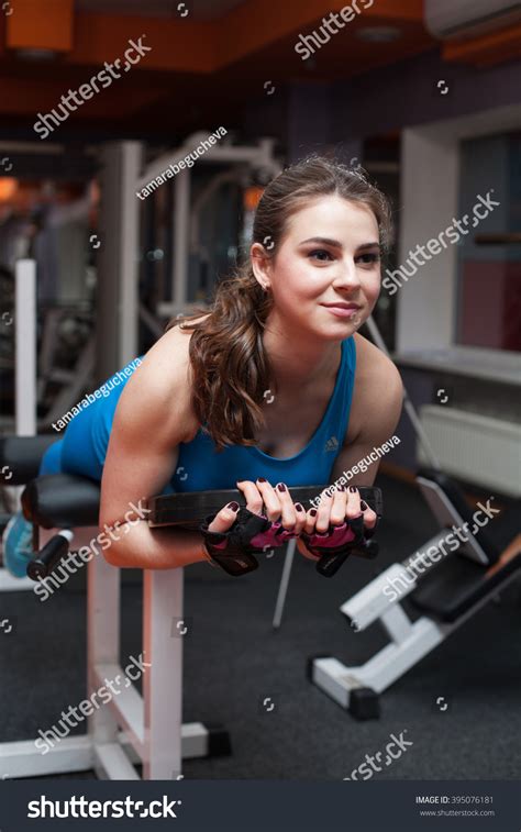 Photo Strong Woman Brunette Sexy Fitness Stock Photo 395076181 Shutterstock
