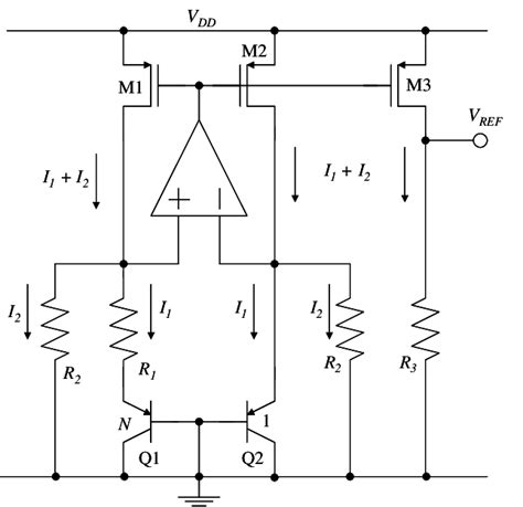 A Cmos Bandgap Reference With Sub V Operation Proposed By Banba Et