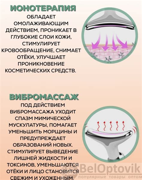 Микротоковый лифтинг-массажер для лица и шеи Intense Pulsed Light (IPL ...