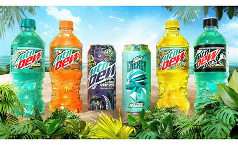 Mountain Dew Flavor Logos