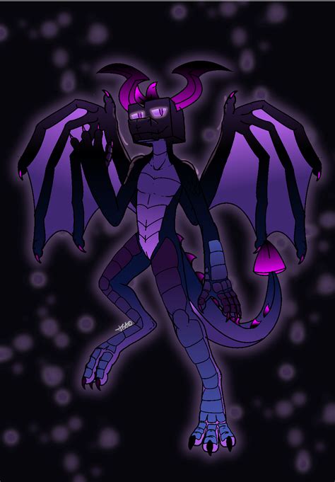 Ender Dragon Hybrid By Kitrei Sirto On Deviantart