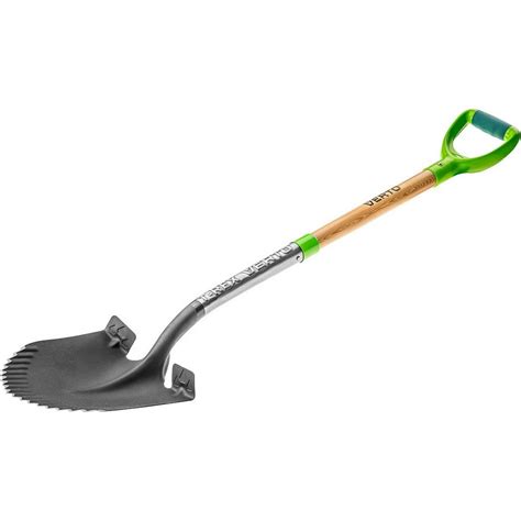 Лопата (штык заостренный, деревянный черенок) VERTO 15G001: цена ...