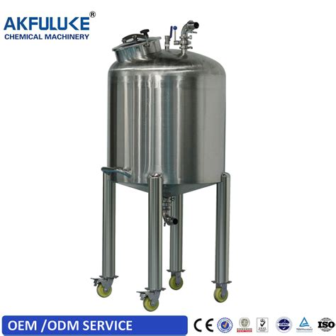 sainless steel sanitary storage tank  cosmeticchemicalpharmacy