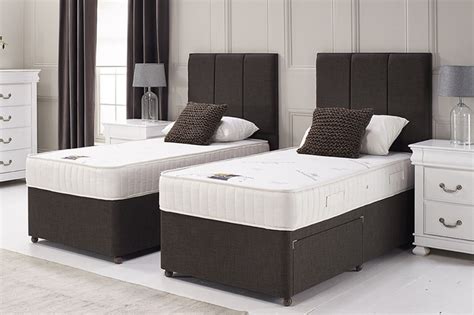 Contract Zip & Link Divan Set - 9" Deep Mattress - Medium Feel - Milan