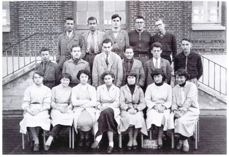 Photo de classe 2de Moderne A de 1956 Lycée Gay Lussac Copains d avant