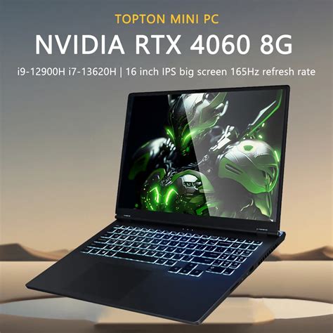 Мини-ПК Intel Core i9 12900H i7-13650H GeForce NVIDIA RTX 4060 8 Гб 64 ...