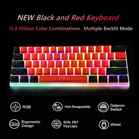 Buy Xvx Womier K Percent Keyboard Hot Swappable Rgb Keyboard Custom Mechanical Keyboard