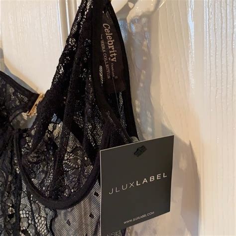Jluxlabel Tops Nwt Jluxlabel Black All Dolled Up Lingerie Bodysui Poshmark