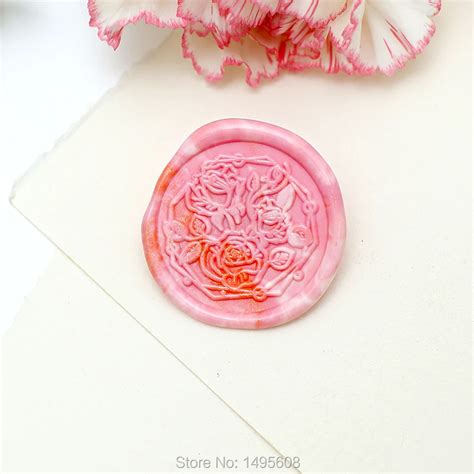 Flower Wax Seal Stamp Flora Gift Sealing Wax Seal Gift Wax Stamp