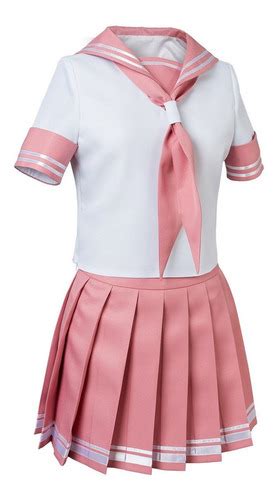 Fgo Astolfo Cosplay Traje De Uniforme De Marinero Rosa Mujer Cuotas