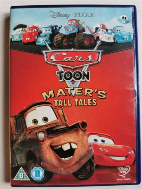 DISNEY PIXAR CARS Toon Mater S Tall Tales DVD 2011 John Lasseter