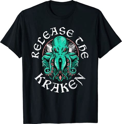 Release The Kraken T Shirt Sold By Jones Co Sku Printerval