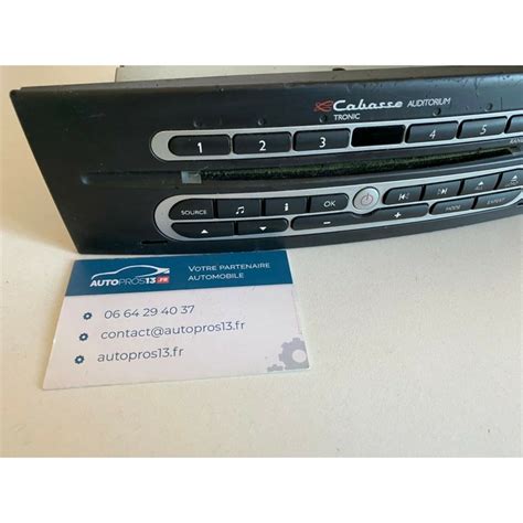 Autoradio Poste Cd Cabasse Auditorium Tronic Renault Laguna Ii