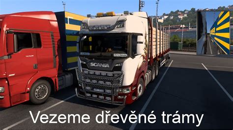 Vezeme dřevěné trámy Euro Truck Simulátor 2 YouTube