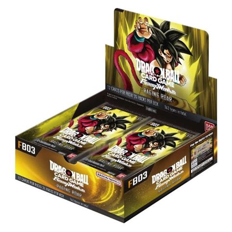 Dragon Ball Super TCG Fusion World 03 Booster Box Toys And